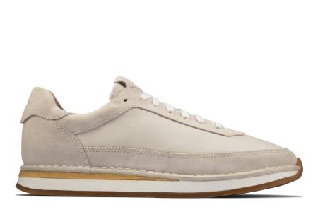 Мужские кроссовки Clarks CraftRun Lace 26157794, белые