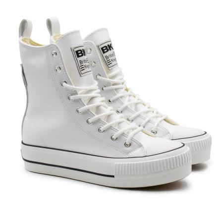Женские высокие кеды British Knights KAYA HIGH B48-3722-01, белые