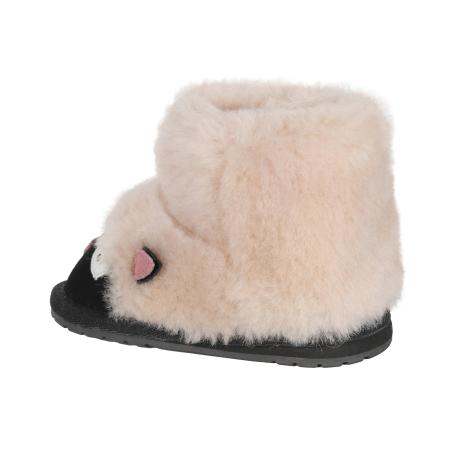 Малыши ботинки из овчины (угги) EMU Australia Lamb Walker B10760, черные Малыши ботинки из овчины (угги) EMU Australia Lamb Walker B10760, черные