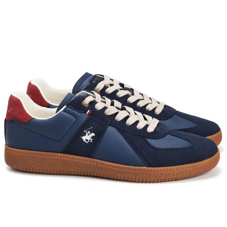 Мужские кеды Beverly Hills Polo Club OXFORD MIX BHM515200, синие