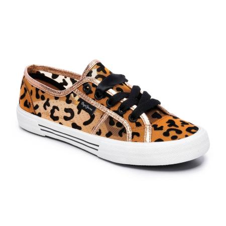 Женские кеды Pepe Jeans London ABERLADY PLS30814, оранжевые Женские кеды Pepe Jeans London ABERLADY PLS30814, оранжевые