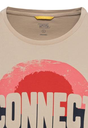 Мужская футболка Camel Active T-Shirt 1/2Arm 409745-1T17, песочная