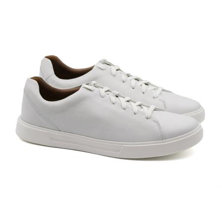 Мужские кеды Clarks Un Costa Lace 26140164, белые