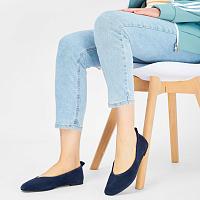 44405137-1000 - Женские балетки Bugatti, синие  44405137-1000 - Женские балетки Bugatti, синие