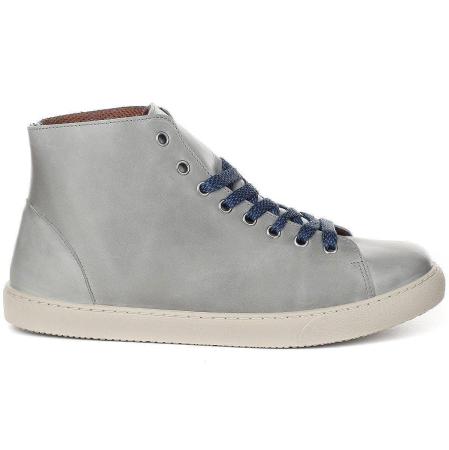 Мужские высокие кеды Petalous BOTA BASKET NOBUCK PEHON28, серые