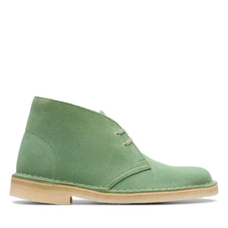 Женские дезерты Clarks Desert Boot. 26138825, зеленые