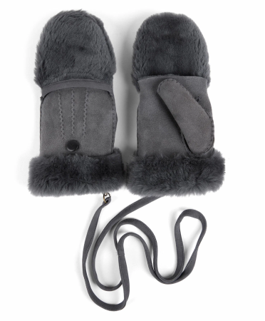 Женские варежки EMU Australia Montana Mittens W7019, серые