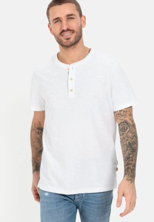 Мужская футболка Camel Active T-shirts 1/2 sleeves 409474-9T84, белая