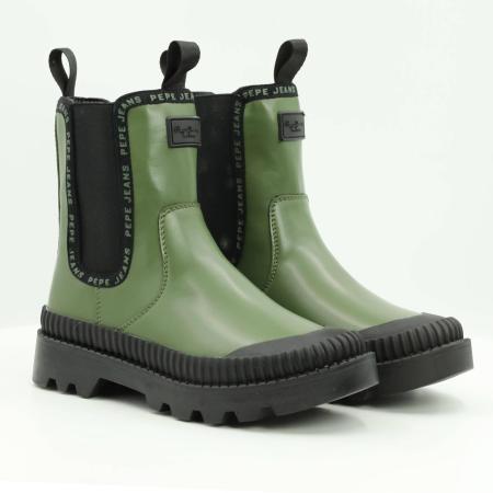 Женские челси Pepe Jeans London GUM CHELSEA PLS50466, зеленые