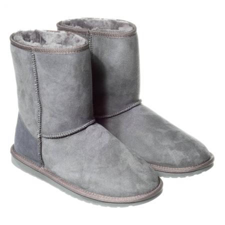 Мужские угги EMU Australia Mens Stinger Lo M10002, серые Мужские угги EMU Australia Mens Stinger Lo M10002, серые