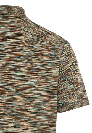 Мужское поло Camel Active Polo space dye 409965-1P24, зеленое