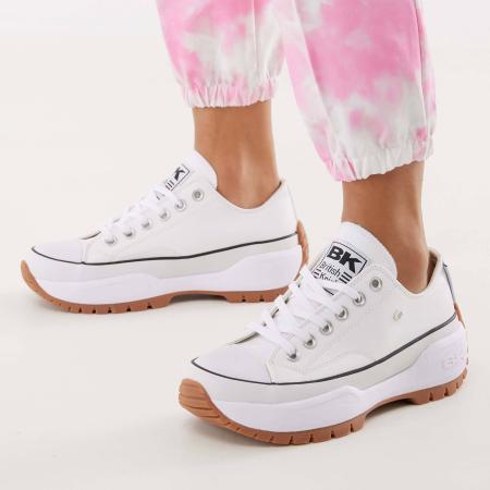 Женские кеды British Knights KAYA LOW FLY B50-3718-01, белые