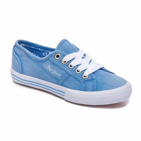 Детские кеды Pepe Jeans London BAKER CANVAS PGS30381, синие Детские кеды Pepe Jeans London BAKER CANVAS PGS30381, синие