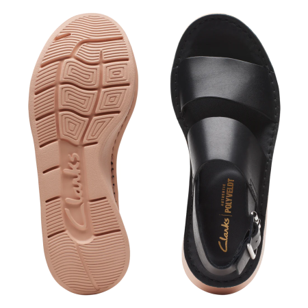 Женские сандалии Clarks Clarks Velhill Strap 26170822, черные