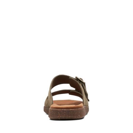 Мужские сланцы Clarks Vine Cedar 26139800, оливковые