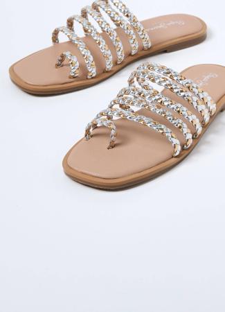 Женские сланцы Pepe Jeans London IRMA FOLK s_PLS90556, серебряные