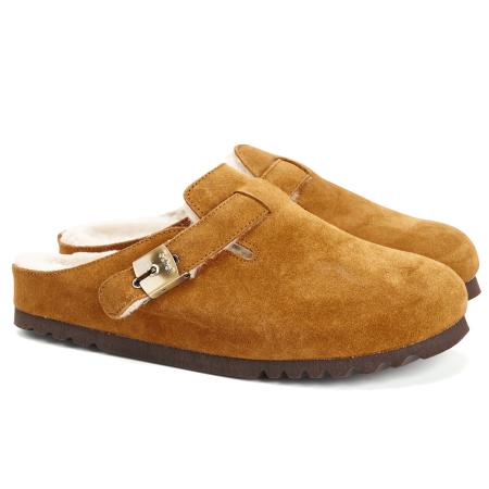 Женские тапочки SCHOLL GRACE F F316351175, коньячные