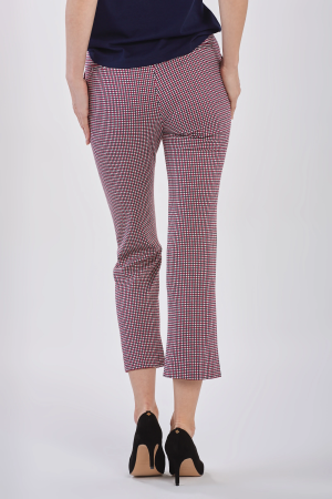 PREPPY CHECK CIGARETTE PANT 4150122