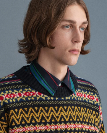 FAIR ISLE C-NECK 8060017