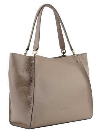 Женская сумка шоппер Maison Pourchet Hebdo 77032, коньячная