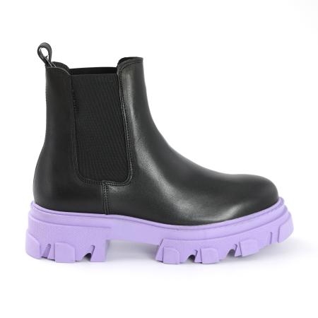 Женские челси Bullboxer 517505E6L_BLCK, черные