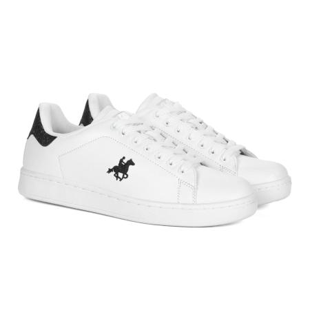 Женские кеды US Grand Polo EMPIRE LTX GLITTER GPW314051, белые