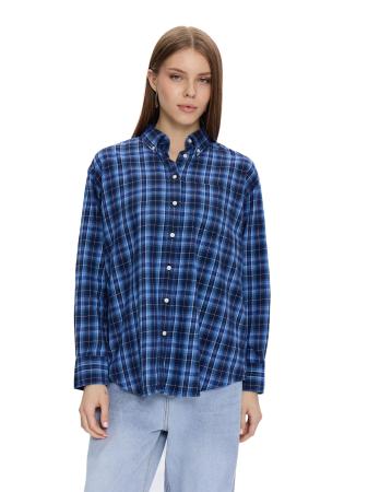 FLANNEL CHECK RELAXED SHIRT 4300052