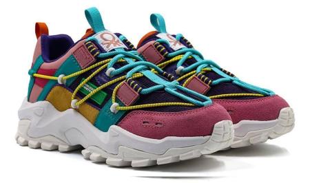 Женские кроссовки United Colors of Benetton Chunky Sole BTW127216, мультиколор