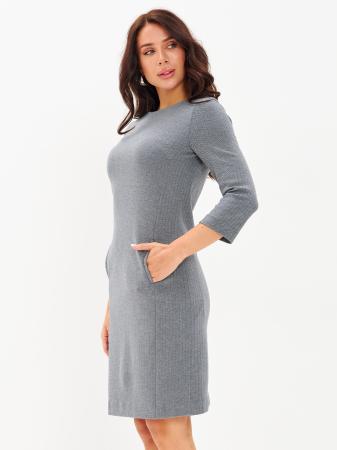 HERRINGBONE JERSEY SHIFT DRESS 4501079