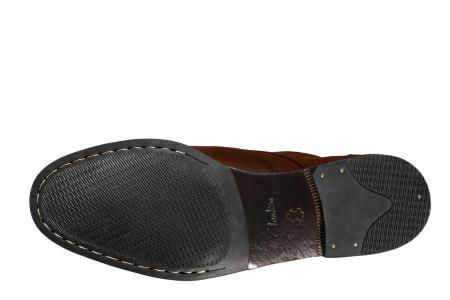 Мужские дерби брогированные Clarks Flow Limit 26148238, коричневые