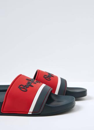 Мужские сланцы Pepe Jeans London SLIDER PORTOBELLO PMS70108, синие