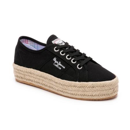 Женские кеды Pepe Jeans London ABERSUN PLS30870, черные