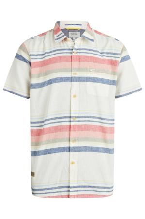 Мужская рубашка Camel Active Shortsleeve Shirt 409231-1S41, бежевая