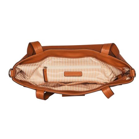 Женская сумка шоппер Tom Tailor Bags MIRANDA 29252, коньячная