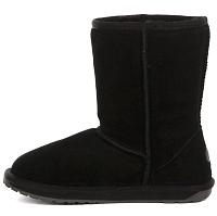 Wallaby Lo K10102 - Детские угги EMU Australia, черные Wallaby Lo K10102 - Детские угги EMU Australia, черные