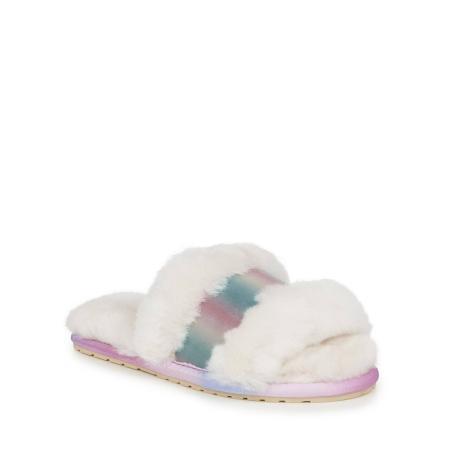 Детские тапочки EMU Australia Wrenlette Tie Dye Teens T12575, натуральные