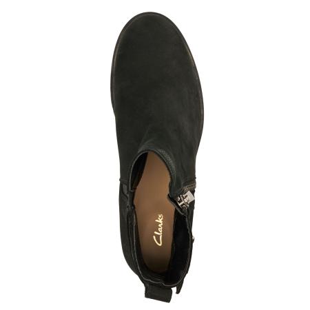 Женские полусапоги Clarks Memi Lo 26162170, черные Женские полусапоги Clarks Memi Lo 26162170, черные