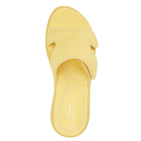 Женские сланцы Clarks Glide Bay 26172478, желтые