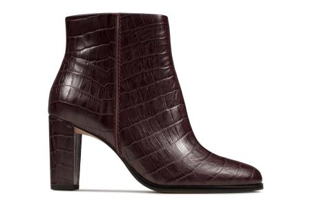 Женские ботильоны Clarks Kaylin Fern 26146298, бордовые