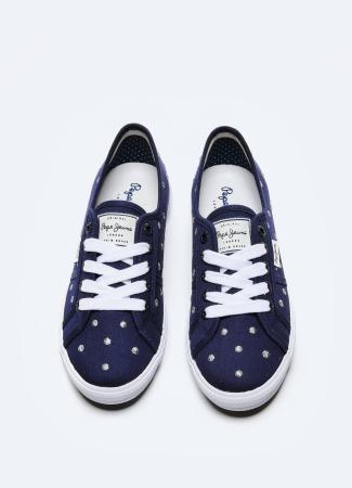 Женские кеды Pepe Jeans London ABERLADY SWEET PLS31155, синие