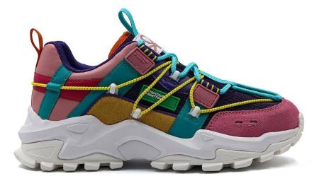 Женские кроссовки United Colors of Benetton Chunky Sole BTW127216, мультиколор