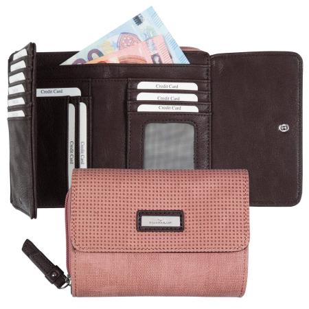 Женский кошелек Tom Tailor Bags ELIN Wallet 20317, розовый