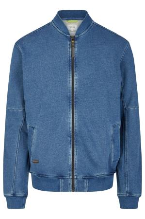 Мужская куртка (бомбер) Camel Active Sweatjacket 409403-1W09, синяя