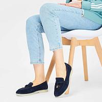  44412211-1400 - Женские лоферы Bugatti, синие