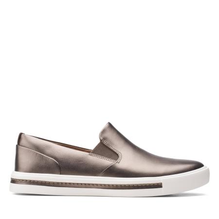 Женские слипоны Clarks Un Maui Stride 26152819, серые