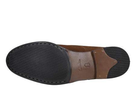 Мужские дерби Clarks Flow Plain 26141957, коричневые