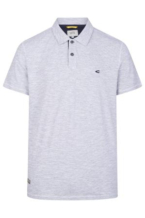 Мужское поло Camel Active Polo Fineliner 409965-1P34, белое