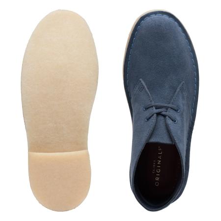 Женские дезерты Clarks Desert Boot. 26138821, синие Женские дезерты Clarks Desert Boot. 26138821, синие