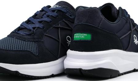 Мужские кроссовки United Colors of Benetton Running BTM127300, синие