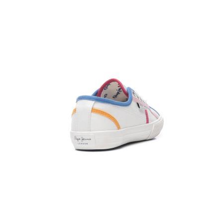 Детские кеды Pepe Jeans London BAKER BINDING PGS30427, белые